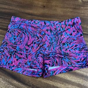 FUTURE STAR CAPEZIO DANCE, CHEER, or GYMNASTICS SHORTS SIZE KIDS LARGE